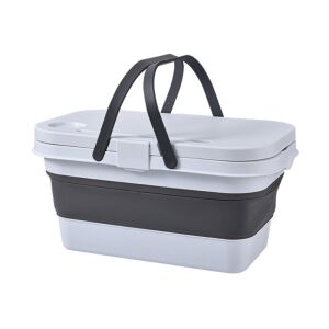 Cos de picnic, impermeabil, multifunctonal, capacitate 15 L, capac transformabil in masuta, Ideal pentru picnicuri, excursii, drumetii 134544010 - Piknik kosár