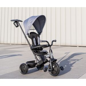 QPLAY Trojkolka Elite Platinum Grey, 6 v 1, vek 10-72 mesiacov