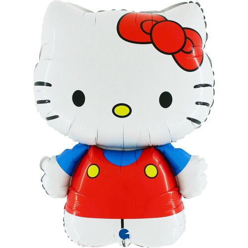 Felfújt Hello Kitty Piros Fólia Lufi - 64 cm - Party Dekoráció - Hello Kitty