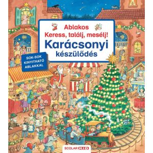 Ablakos Keress, találj, mesélj! - Karácsonyi készülődés 134552527 - Gyermek & Ifjúsági könyv