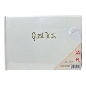 Guest Book esküvői vendégkönyv - 28,5x20 cm 134554905 - Ajándékötlet esküvőre