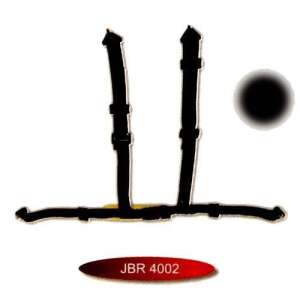 3 colos hagyományos csatos sport öv JBR-4002-3BK 42373523 