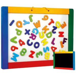 Bino: Kétoldalas mágnestábla betűkkel 134572435 - Rajztábla, írótábla