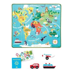 Melissa & Doug Kreatív játék - Játszószőnyeg - A világ körül 134572526 - Melissa & Doug