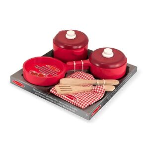 Melissa & Doug Fa konyhai készlet 134576747 - Melissa & Doug