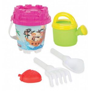 Homokozó szett locsolókannával - rózsaszín szitával 134577218 - Szabadtéri játék és felszerelés