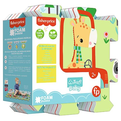 Trefl szivacs puzzle - Fisher-Price Smile 134580181