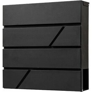 M44 SKRZYNKA POCZTOWA NA LISTY GAZETY     ANTRACYT STRIP 144960514 - Dekoracja ogrodu