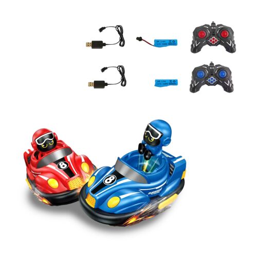 b4b5 RC ütköző autók készlet vezérlőkkel és akkumulátorokkal