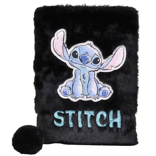 Paso Stitch Blue Wave szőrmés napló Stitch karakter mintával - Paso
