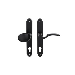 Martin Fekete Asszimetrikus Gomb-Kilincs Lyuk Nélküli BALOS 136298478 - Gomboss Ajtógomb & Kilincs