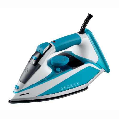 Heinner EmeraldSteam HSI-2400LGR gőzölős vasaló kerámia talppal, csepegésgátló és vízkőmentesítő funkciókkal