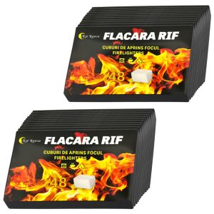 Teno gyújtókockák, 1152 darab, 24 doboz, hosszú égésű gyújtós kandallókhoz, kályhákhoz, kempingezéshez és túrázáshoz - Tüzelőanyag