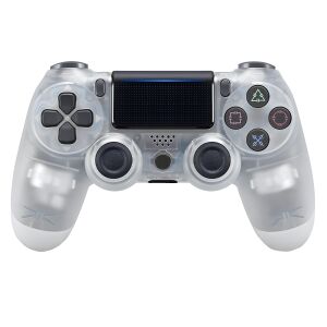 Teno DoubleShock vezeték nélküli kontroller PS4-hez, átlátszó design - Kontroller