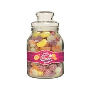 Hamlet vegyes gyümölcsös keménycukorka üvegben 966gramm 136115568 - Potraviny & Nápoje