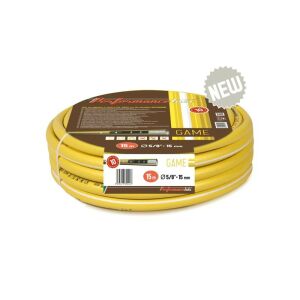 Furtun de grădină galben AlmaPlast GAME 1/2 inch, rolă de 50m - Irigare