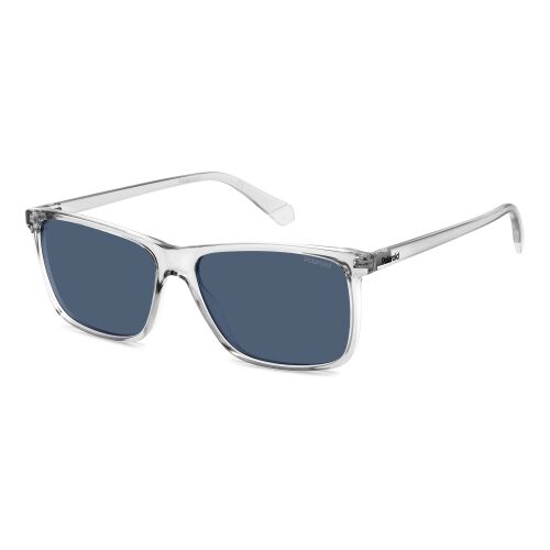 Ochelari de soare Barbati Polaroid PLD 4137/S KB7/C3, Gri, Rectangular, 58 mm 135819366