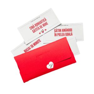 Ajándékutalvány a barátnődnek, 25 kártya különböző üzenetekkel román nyelven