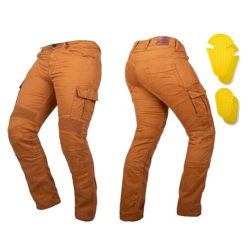 Motoros nadrág W-TEC Wallbridge Caramel karamell 42/34 134679816 - Motoros nadrág