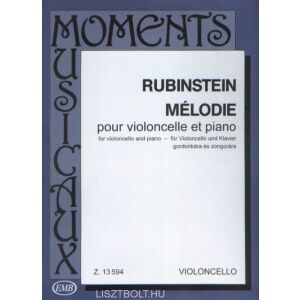Antoine Rubinstein: Mélodie csellóra 134680608 - Művészet & Építészet