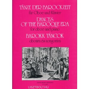 Barokk táncok oboára, zongorakísérettel 134680612 - Művészet & Építészet