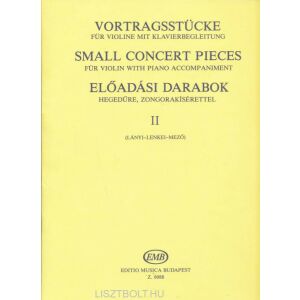 Lányi-Lenkei Előadási Darabok 2. kötet - Hegedűre, Zongorakísérettel 134680640 - Művészet & Építészet