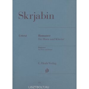 Alexander Scriabin: Romance - kürtre, zongorakísérettel 134680813 - Művészet & Építészet