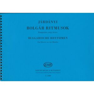Járdányi Pál: Bolgár ritmusok - zongora, 4 kezes 134680849 - Művészet & Építészet