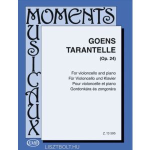 Daniel van Goens: Tarantelle csellóra, zongorakísérettel 134680999 - Művészet & Építészet