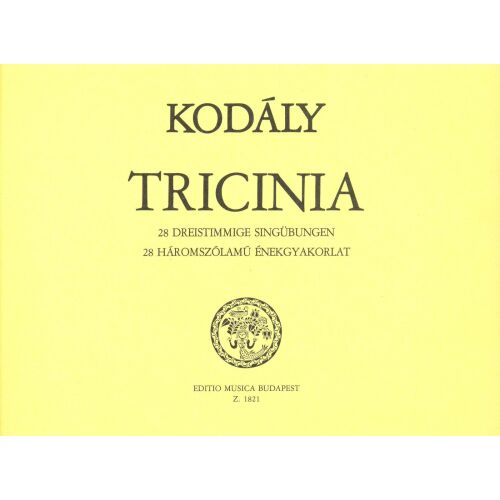 KODÁLY Tricinia Kotta Énekes Képzéshez - DVD film