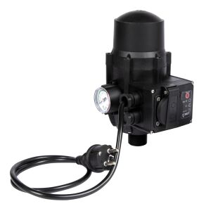 DDT LS-4 Automatikus Elektronikus Nyomáskapcsoló nyomásmérővel és elektromos csatlakozóval - DDT