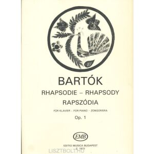 Bartók Béla: Rapszódia zongorára 134681026 - Művészet & Építészet