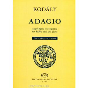 Kodály Zoltán: Adagio (nagybőgő+zongora) 134681057 - Művészet & Építészet
