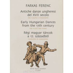 Farkas: Régi magyar táncok fuvolára 134681062 - Művészet & Építészet