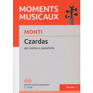Vittorio Monti: Czardas - hegedűre, zongorakísérettel 134681076 - Művészet & Építészet