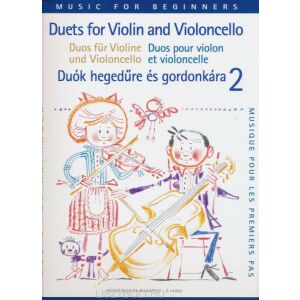 Duók hegedűre és gordonkára kezdők számára 2. 134681095 - Művészet & Építészet