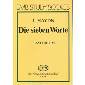 Joseph Haydn: Die sieben letzten Worte Hob. XX:2  - kispartitúra 134681161 - Művészet & Építészet