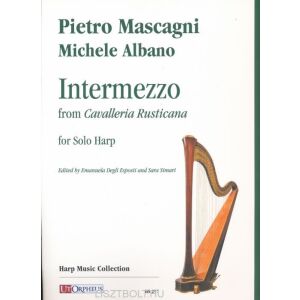 Pietro Mascagni: Intermezzo from Cavalleria Rusticana for Solo Harp 134681274 - Művészet & Építészet