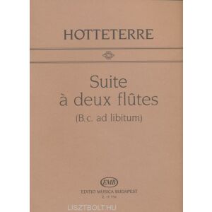 Jacques-Martin Hotteterre: Suite (2 fuvola+zongora) 134681281 - Művészet & Építészet