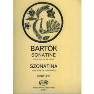Bartók Béla: Szonatina hegedűre, zongorakísérettel 134681352 - Művészet & Építészet