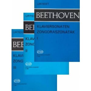 Ludwig van Beethoven: Zongoraszonáták 1,2,3 134681416 - Művészet & Építészet