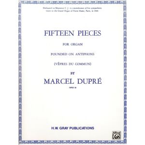Marcel Dupré: 15 Piéces (orgona) 134681461 - Művészet & Építészet