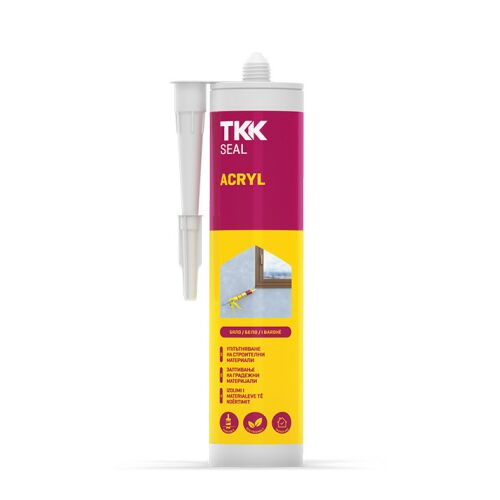 TKK Seal Acryl White tömítőanyag porózus építőanyagokhoz, beltéri és kültéri használatra - Tömítőanyag
