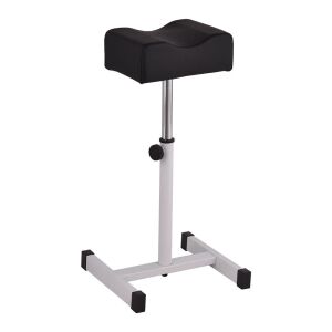 Timeless Tools állítható pedikűr lábtartó, fehér váz, fekete párna - Timeless Tools