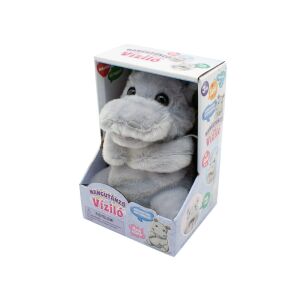 Hangutánzó víziló interaktives Plüsch-Nilpferd-Spielzeug in Verpackung - Interaktive Kuscheltiere