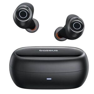 Baseus Bowie MA20 True Wireless Ohrhörer mit ANC, schwarz, mit Ladeetui - Baseus