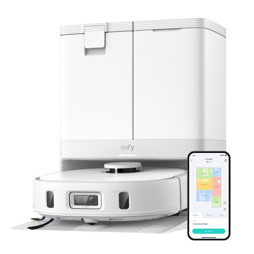 Eufy X10 Pro Omni Saugroboter mit selbstentleerender Basis und intelligenter App-Steuerung