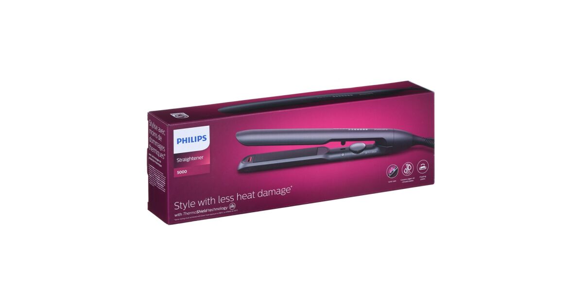 PHILIPS ストレートヘアアイロン 5000シリーズBHS510系 海外仕様