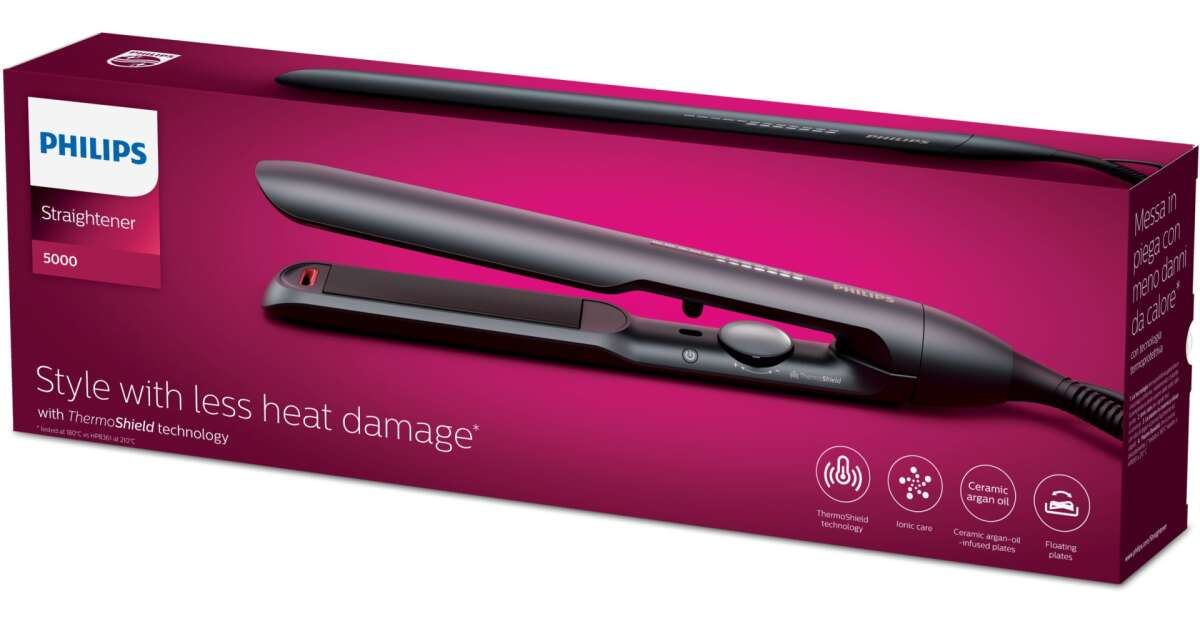 Philips gold hotsell plated straightener