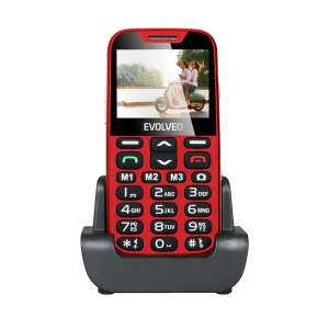 Evolveo EasyPhone XD 5,84 cm (2,3") 89 g Červený telefón pre seniorov 44472281 Telefóny